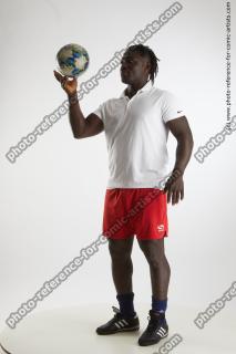 Soccer Player With Ball Kato Abimbo